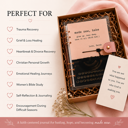 "made new, babe" Journal Binder