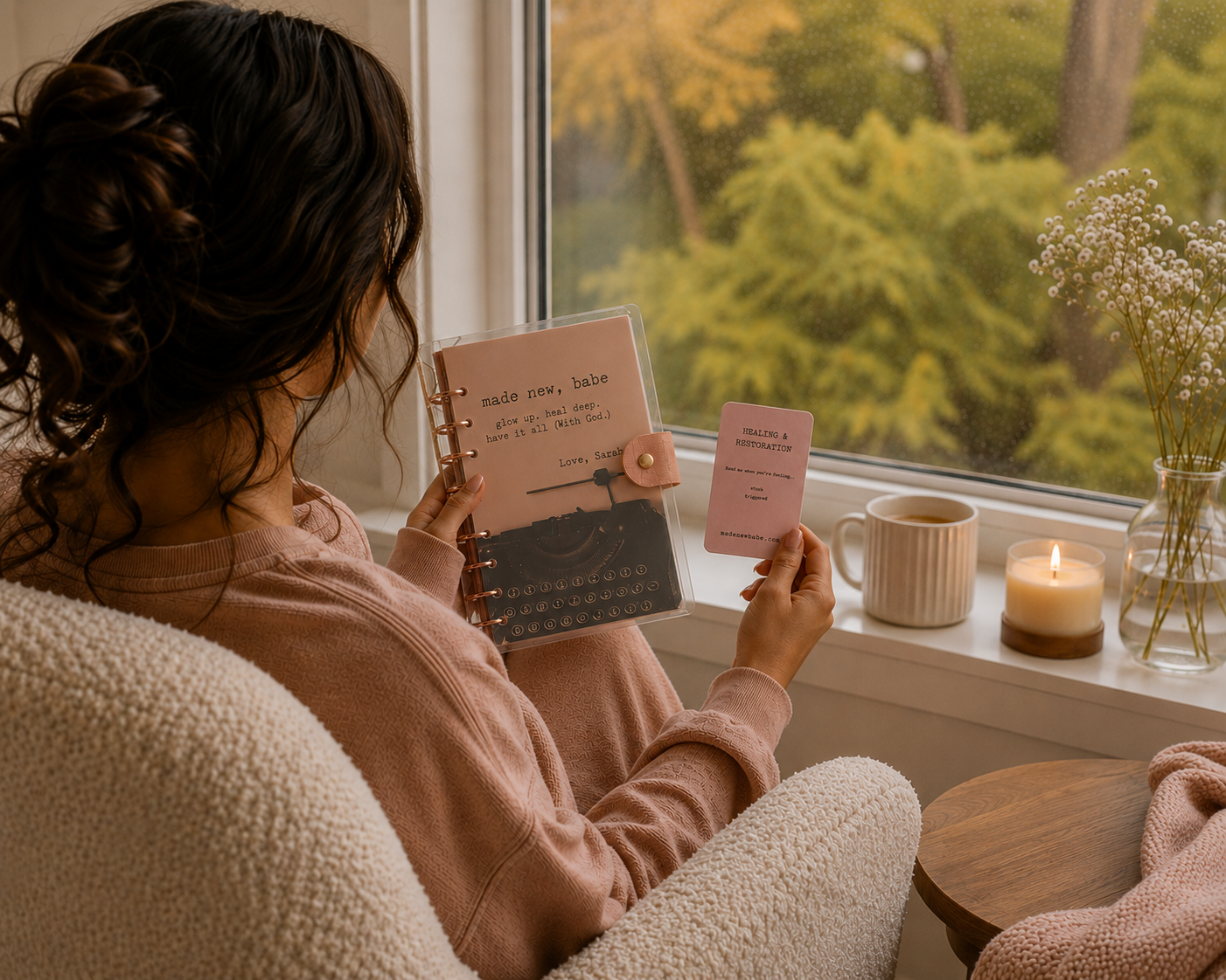 "Daily glimmers from God's word" Bible verse encouragement cards
